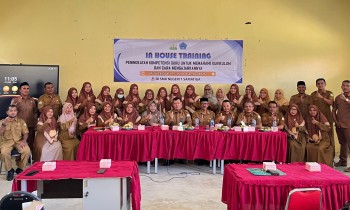 SMK Negeri 1 Samatiga Gelar In House Training Peningkatan Kompetensi Guru